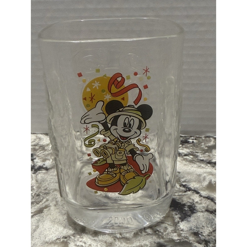 McDonald's Disney Year 2000 "Animal Kingdom" 12 oz Heavy Glass